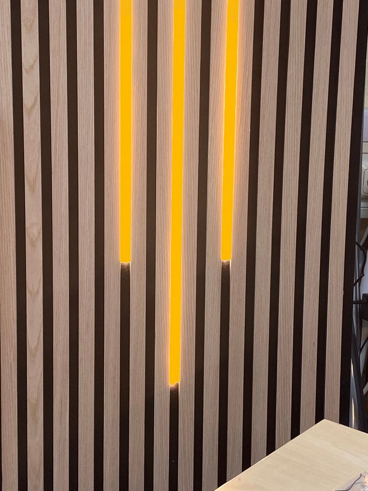 XENON LED Dekolicht 4773 SMART Leuchte ALU Schiene Slime 3x1,5m matt ORANGE + Netzteil, Xenon /ORANGE von XENON