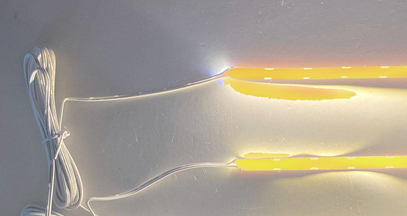 XENON LED Dekolicht 6651 LED COB Regal Leuchte 2x30cm inklusive Netzteil Lichtfarbe Gelb, Xenon / Gelb XENON LED Dekolicht 6651 LED COB Regal Leuchte 2x30cm inklusive Netzteil Lichtfarbe Gelb, Xenon / Gelb von XENON