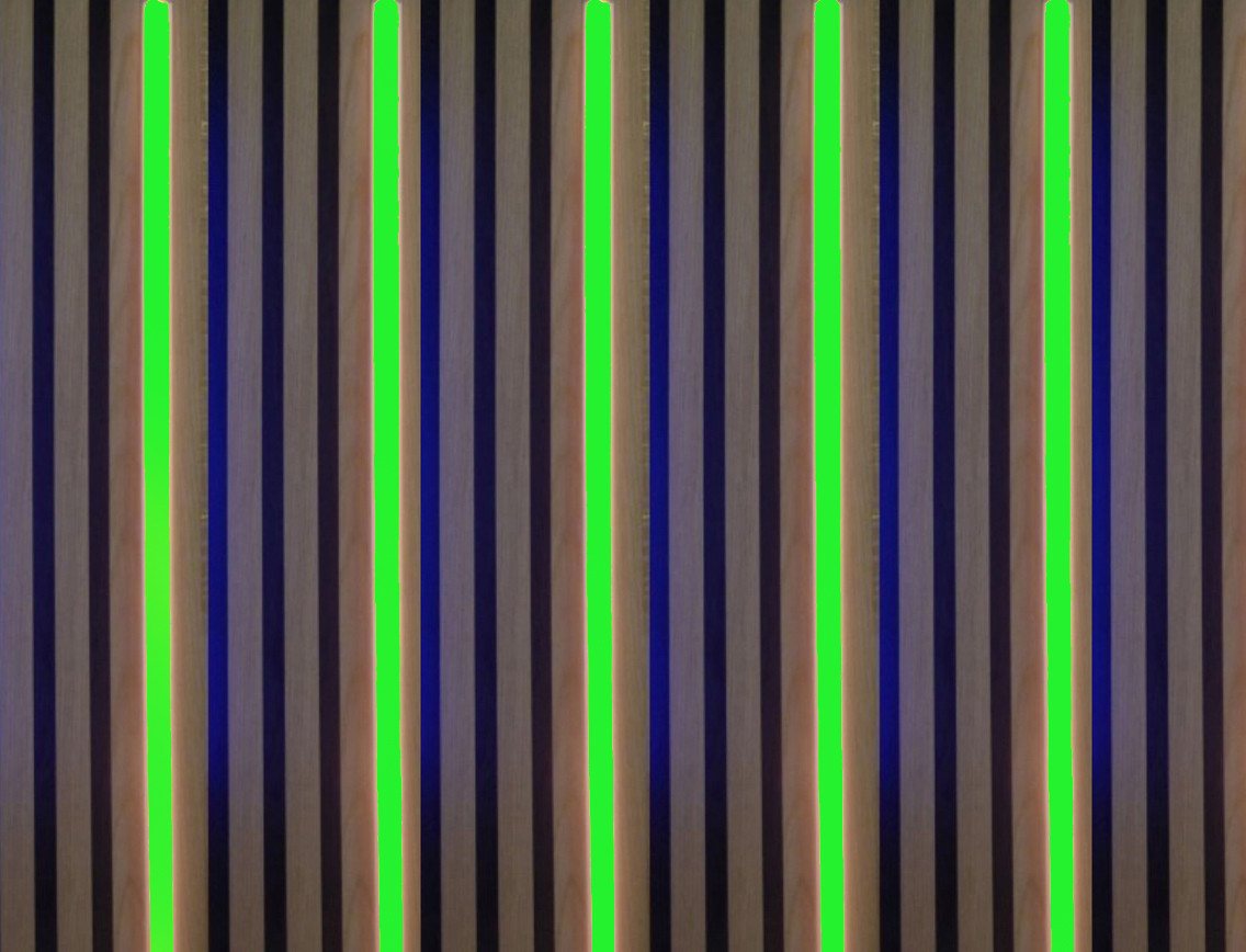 XENON LED Dekolicht 7481 LED Leuchte Kunststoffschiene weiß 5x100cm + Netzteil Grün, Xenon / Grün XENON LED Dekolicht 7481 LED Leuchte Kunststoffschiene weiß 5x100cm + Netzteil Grün, Xenon / Grün von XENON