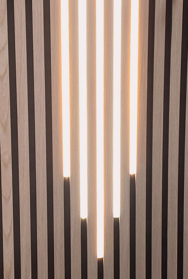 XENON LED Dekolicht 7502 LED Leuchten Mix KS-schwarz 50-60-70-60-50cm Netzteil NeutralWeiß, Xenon von XENON