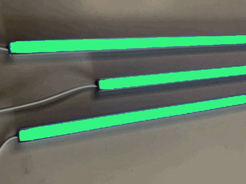 XENON LED Dekolicht 7580 LED Leuchte ALU Schiene Slim 3x1,5m matt Netzteil Grün, Xenon / Grün von XENON