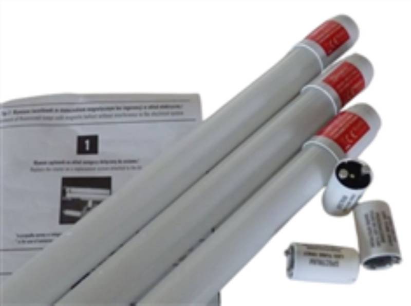 XENON LED Dekolicht 7594 LED Röhre 9 Watt T8 60 cm 1000 Lm Kunstst. 3erSatz Neutral Weiß, LED, Xenon / Neutral Weiß von XENON