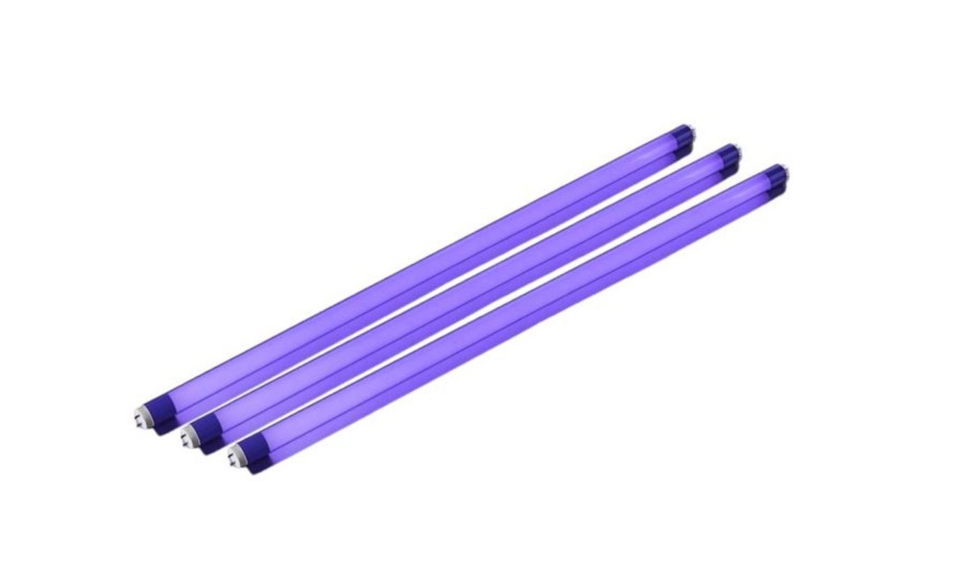 XENON LED Dekolicht 8893 LED Röhre 24 Watt T8 150cm 2500 Lumen Kunststoff 3er Satz Violett, LED, Xenon / Violett von XENON