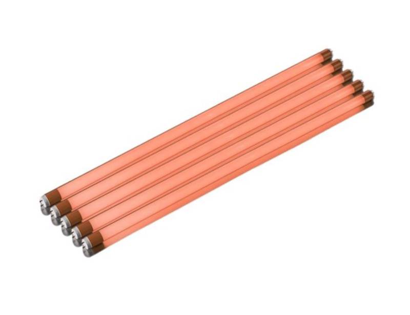 XENON LED-Leuchtmittel 8984 LED Röhre 5erPack 230 Volt 24W T8 150cm 2500 Lm Kunst. Orange, G13, Xenon / Orange von XENON