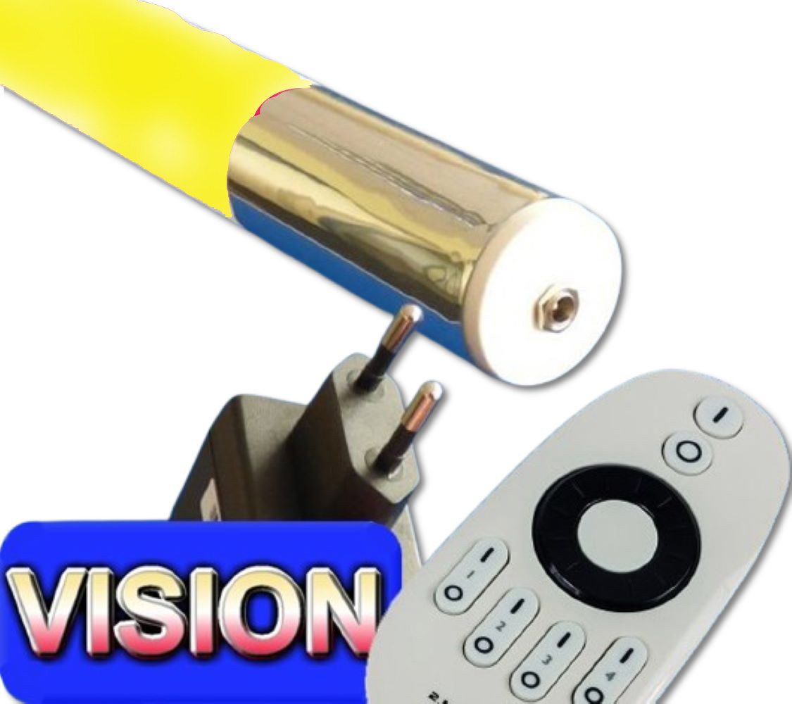 XENON LED Wandleuchte 1838 LED VISION Stab 4 Zonen 12 V 0,63 mit Netzteil + Dimmer Gelb, LED XENON LED Wandleuchte 1838 LED VISION Stab 4 Zonen 12 V 0,63 mit Netzteil + Dimmer Gelb, LED von XENON