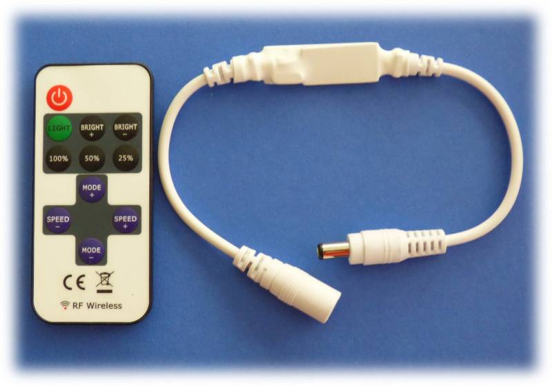 XENON LED Wandleuchte 4076 LED Controller RF Funk für Einfarbiges LED Band, Xenon von XENON