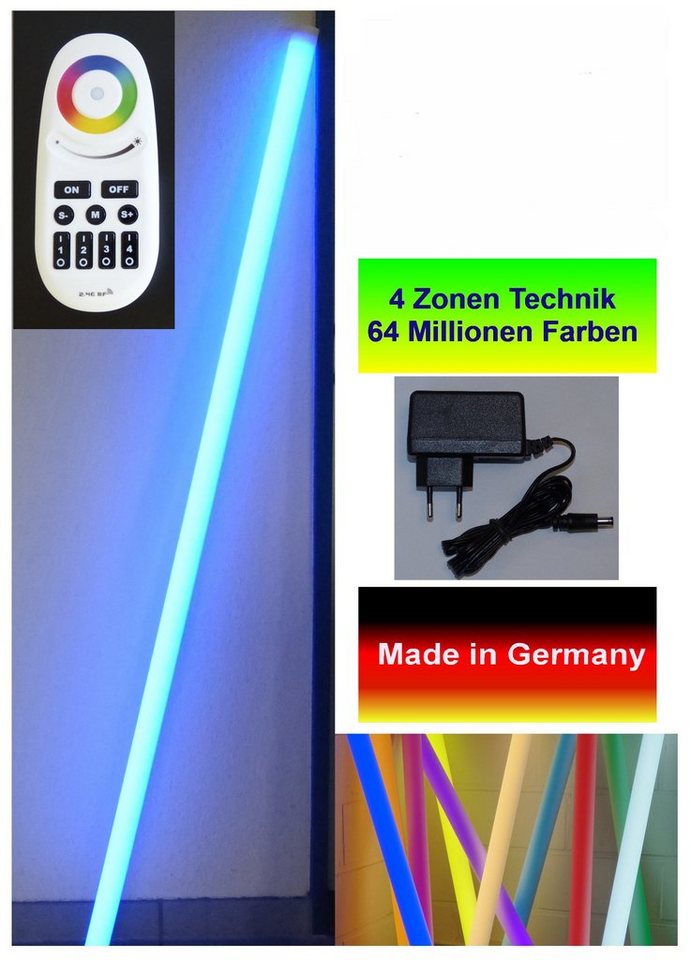 XENON LED Wandleuchte 5184 LED VISION RW 12 Volt 0,63m 4Zonen RGB+ Kalt Weiß + RF-Fernbed., LED Band, Xenon von XENON