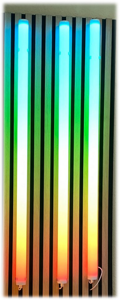 XENON LED Wandleuchte 5361 LED SMART DIGI-Motion Leuchtstab 3x1m RGB +Fernbed.+Handy Steueru, Xenon / Mehrfarbig XENON LED Wandleuchte 5361 LED SMART DIGI-Motion Leuchtstab 3x1m RGB +Fernbed.+Handy Steueru, Xenon / Mehrfarbig von XENON