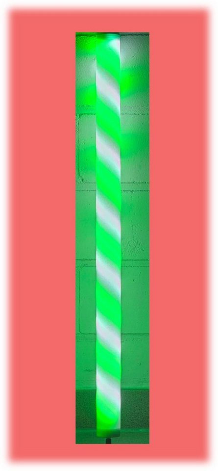 XENON LED Wandleuchte 5950 LED Leuchtstab Zuckerstange"Ø38mm 1530mm 12 Volt Grün-Weiß, LED, Xenon / Grün-Weiß" von XENON