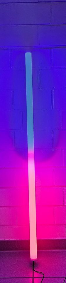 XENON LED Wandleuchte 7004 LED Bunter STAB 1,23m 1188 Lm 6 Watt 12Volt 2-farbig Rot - Blau, LED, Xenon / ROT - BLAU von XENON
