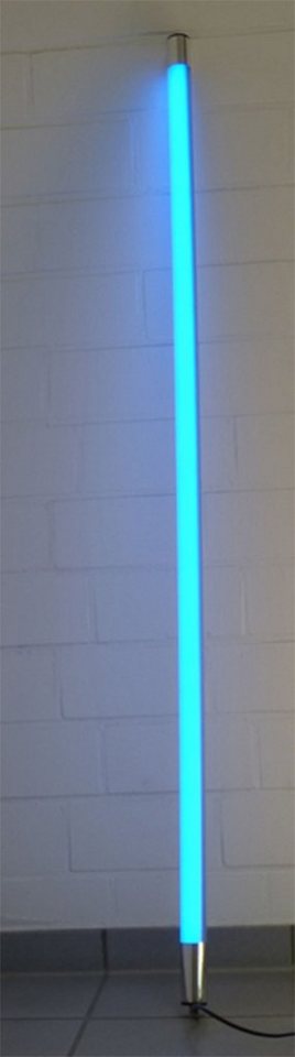 XENON LED Wandleuchte 8011 LED Leuchtstab Satiniert 1,23m Länge 2000 Lumen IP44 Außen Blau, LED Röhre T8, Xenon Blau von XENON