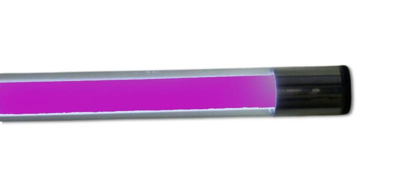 XENON LED Wandleuchte 9123 Leuchtstab weiß Schalter 230Volt 18Watt VIOLETT 1750Lumen 123cm, LED, Xenon / Violett von XENON