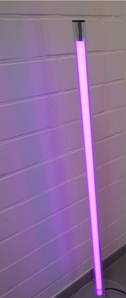 XENON LED Wandleuchte 9675 LED Leuchtstab K-Röhre 22 Watt 153cm IP44 Außen Kunststoff Pink, LED, Xenon / PINK von XENON
