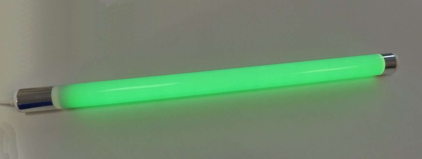 XENON LED Wandleuchte 9948 LED VISION Stab 9 W 63cm WK IP20 Kunststoff-Röhre grün, LED Röhre T8, Xenon von XENON