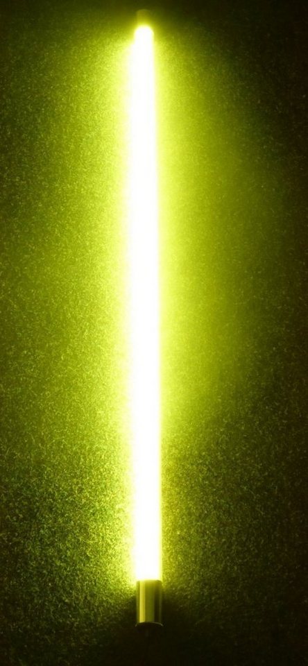 XENON LED Wandleuchte LED Leuchtstab K-Röhre 24 Watt Länge 1,53 m IP-20 Kunststoff Gelb, Xenon Gelb von XENON