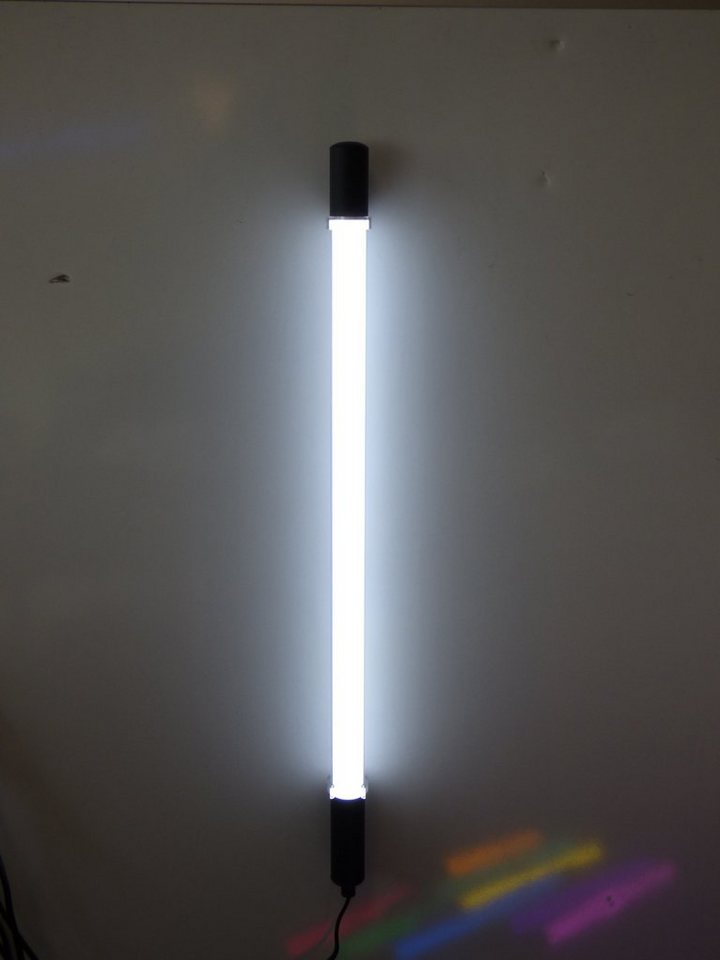 XENON LED Wandleuchte 8903 LED Slim Leuchtstab 123cm Ø30mm Kunst-Röhre Kalt Weiß, LED Röhre T8, Xenon Kalt Weiß von XENON