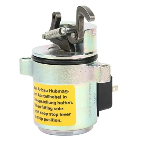 DC 12 V Elektrisches Abschaltmagnetventil for Motorsteuerung, Stoppschalter, Motorteile for 0427-2733 DC 12 V Elektrisches Abschaltmagnetventil for Motorsteuerung, Stoppschalter, Motorteile for 0427-2733 von XEOWHUPG