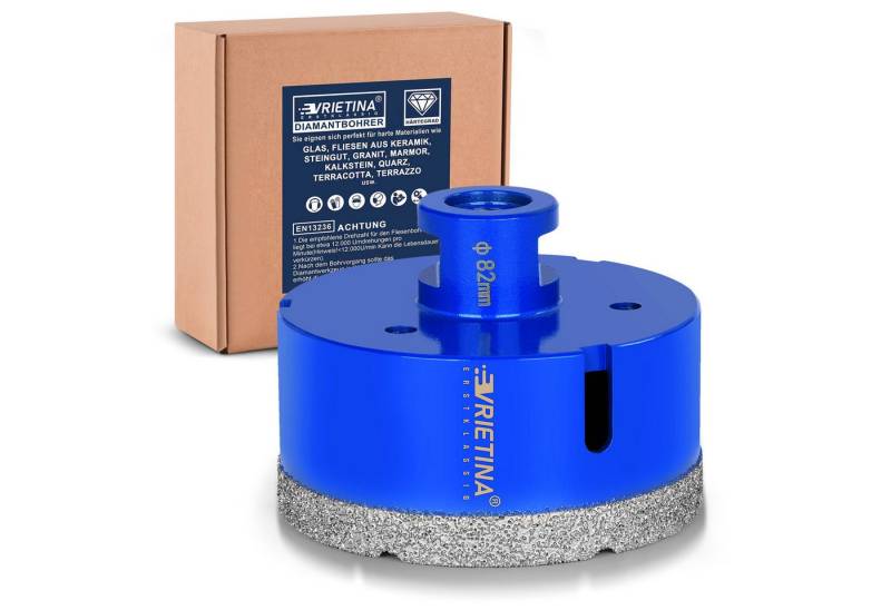 XERSEK Bohrkrone Diamantbohrkrone Vakuumlötung M14, Ø6-150mm Fliesenbohrer Trockenbohr., Schnelles Diamantbohrer für Fliesen, Granit, Marmor Keramik, Langlebig, Rost Hitzebeständig, Hohe Bohrgeschw. 3x läng. Lebensdauer XERSEK Bohrkrone Diamantbohrkrone Vakuumlötung M14, Ø6-150mm Fliesenbohrer Trockenbohr., Schnelles Diamantbohrer für Fliesen, Granit, Marmor Keramik, Langlebig, Rost Hitzebeständig, Hohe Bohrgeschw. 3x läng. Lebensdauer von XERSEK