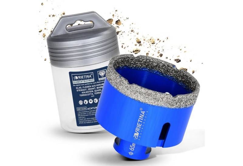 XERSEK Bohrkrone Diamantbohrkrone Vakuumlötung M14, Ø6-150mm Fliesenbohrer Trockenbohr., Schnelles Diamantbohrer für Fliesen, Granit, Marmor Keramik, Langlebig, Rost Hitzebeständig, Hohe Bohrgeschw. 3x läng. Lebensdauer XERSEK Bohrkrone Diamantbohrkrone Vakuumlötung M14, Ø6-150mm Fliesenbohrer Trockenbohr., Schnelles Diamantbohrer für Fliesen, Granit, Marmor Keramik, Langlebig, Rost Hitzebeständig, Hohe Bohrgeschw. 3x läng. Lebensdauer von XERSEK