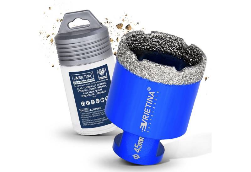 XERSEK Bohrkrone Diamantbohrkrone Vakuumlötung M14, Ø6-150mm Fliesenbohrer Trockenbohr., Schnelles Diamantbohrer für Fliesen, Granit, Marmor Keramik, Langlebig, Rost Hitzebeständig, Hohe Bohrgeschw. 3x läng. Lebensdauer XERSEK Bohrkrone Diamantbohrkrone Vakuumlötung M14, Ø6-150mm Fliesenbohrer Trockenbohr., Schnelles Diamantbohrer für Fliesen, Granit, Marmor Keramik, Langlebig, Rost Hitzebeständig, Hohe Bohrgeschw. 3x läng. Lebensdauer von XERSEK