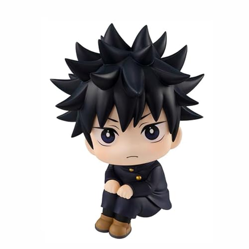 XESAGSNV Handheld Jujutsu Kaisen Q Version Ltadori Yuji, Satoru Gojo Anime Peripheriegerät verdrehtes Ei Auto Puppe Dekoration (Fushiguro Megumi), JJ20231027 von XESAGSNV