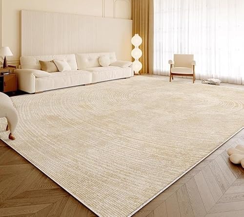 XESZIEO Moderner Designer Teppich rutschfest Waschbar Teppich Abstrakt BraunHomeDekorativeTeppiche,110x190cm von XESZIEO