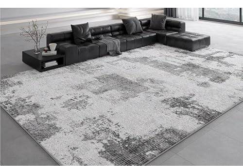 XESZIEO Moderner Designer Teppich rutschfest Waschbar Teppich Abstraktes GrauHomeDekorativeTeppiche,110x190cm XESZIEO Moderner Designer Teppich rutschfest Waschbar Teppich Abstraktes GrauHomeDekorativeTeppiche,110x190cm von XESZIEO