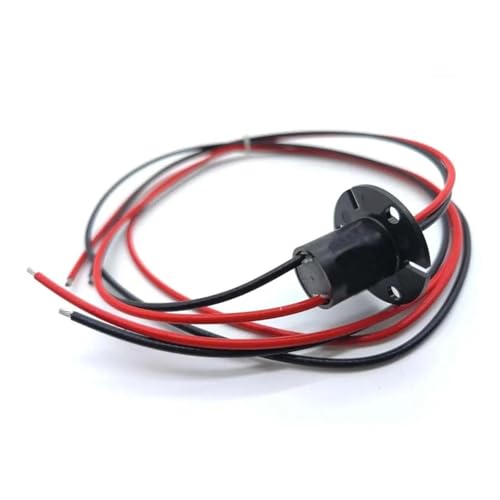 1 Stück 22 mm/35 mm Durchmesser Leitfähiger Schleifring 2 Kanäle 2A/5A/10A/15A/20A/30A/45A/60A/90A Elektrischer Ringverbinder 360-Grad-Drehgelenk(2CH 20A) von XEUVYMWT