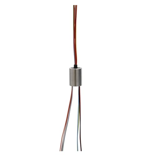 1 Stück 360 Grad drehbarer Schleifring Strom 2A Hochgeschwindigkeits-Leitschleifring Außendurchmesser 9,5 mm(Dia 9.5mm 6CH 2A) von XEUVYMWT