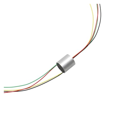 1 Stück Kreuzgelenk Drehverbinder 12,4mm Durchmesser 4/6/8/12 Kanäle 2A leitfähiger Schleifring 360 Grad Rotation Schleifringverbinder(Dia 12.4mm 4CH 2A) von XEUVYMWT