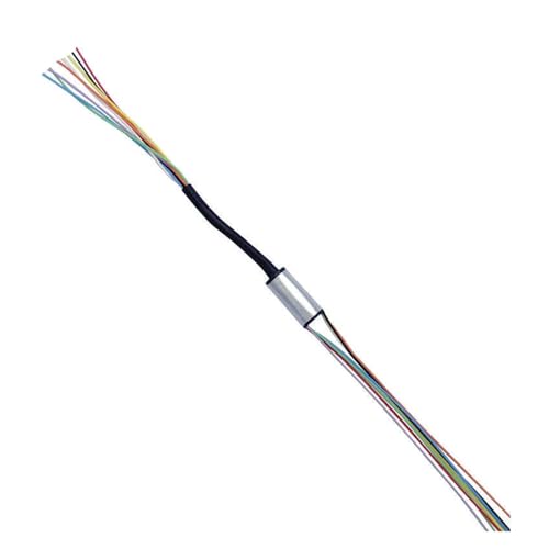 1 Stück Schleifring mit 5 mm Durchmesser, 4 Kanäle/5 Kanäle/8 Kanäle, Strom 1 A, Schleifringverbinder, unendliche Rotation(Dia 5mm 4CH 1A) von XEUVYMWT