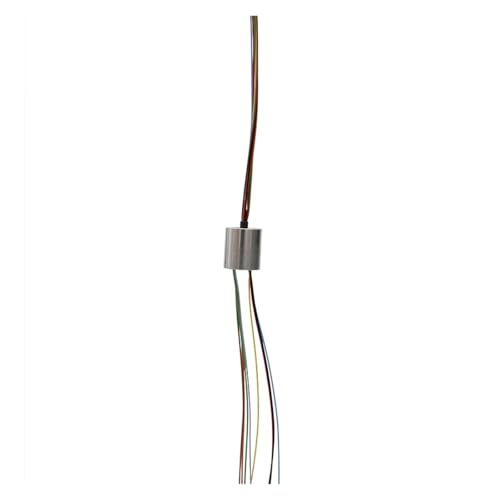 1 Stück Stromabnehmer-Schleifring Außendurchmesser 10,5 mm 2A Metall leitender Schleifring Drehgelenkverbinder(Dia 10.5mm 3CH 2A) von XEUVYMWT