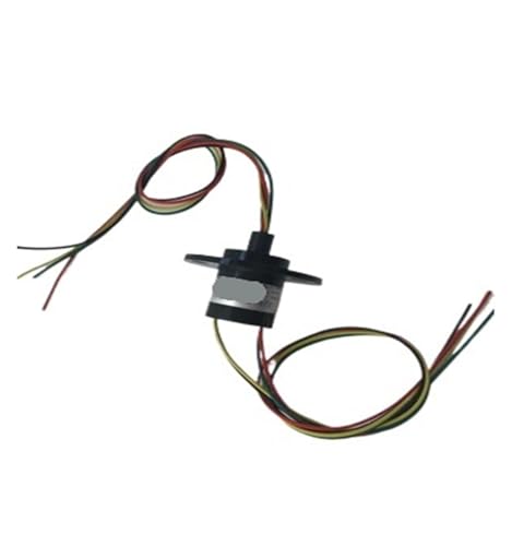 22mm Durchmesser 5A 2/3/4/6/8/12 Kanal Drehschleifring Kollektor Schleifring Drehgelenk(4 Channel 5A (22mm)) von XEUVYMWT