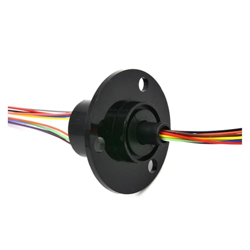 Elektrischer Schleifring 22 mm 2/4/6/8/12/18/24 Kanal 2A Schleifring-Drehgelenk(24 Channel 2A) von XEUVYMWT