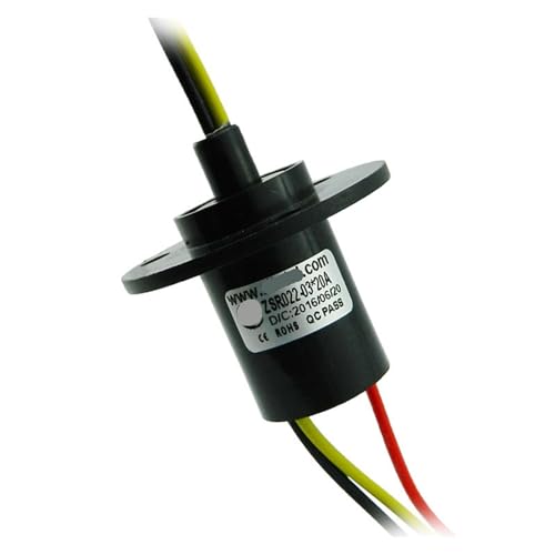 Kappenförmiger Schleifring, leitfähiger Schleifring, 360 Grad drehbar, Außendurchmesser 22 mm, 3-Wege, 20 A Kappenförmiger Schleifring, leitfähiger Schleifring, 360 Grad drehbar, Außendurchmesser 22 mm, 3-Wege, 20 A von XEUVYMWT