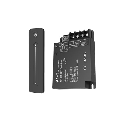 XEUVYMWT 2,4-G-Helligkeitsfernbedienung R11 V1-T 0/1-10 V-Dimmer zur Verwendung mit dem drahtlosen Empfänger/Touch-LED-Monochrom-Lichtfernbedienung der V-Serie(R11 andV1-T) von XEUVYMWT