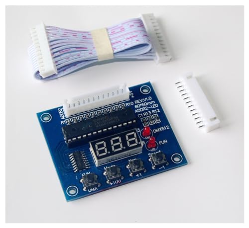 XEUVYMWT ADDR2-LED-Digitalanzeige, verbunden mit DMX512-Controller, DMX-Relais-LED-Decoder for RGB-LED-Streifenlicht-Anschluss XEUVYMWT ADDR2-LED-Digitalanzeige, verbunden mit DMX512-Controller, DMX-Relais-LED-Decoder for RGB-LED-Streifenlicht-Anschluss von XEUVYMWT