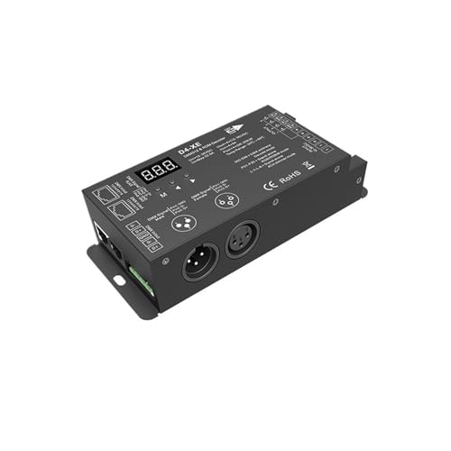 XEUVYMWT LED RGBW 4-Kanal-Konstantspannungs-DMX512- und RDM-Decoder 5050 RGBW mit Licht DMX512-Decoder 12V2436V 4ChX8A XEUVYMWT LED RGBW 4-Kanal-Konstantspannungs-DMX512- und RDM-Decoder 5050 RGBW mit Licht DMX512-Decoder 12V2436V 4ChX8A von XEUVYMWT
