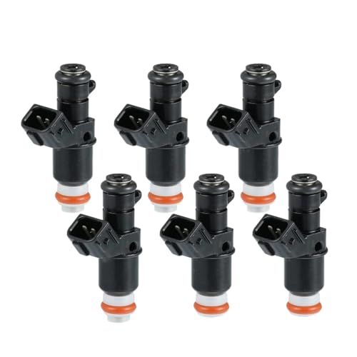 Kraftstoffeinspritzer Für Accord 3.0L V6 2003-2007 Set Von 6 Kraftstoffinjektoren 16450-RCA-A01 16450RCAA01 Kraftstoffeinspritzdüse Kraftstoffeinspritzer Für Accord 3.0L V6 2003-2007 Set Von 6 Kraftstoffinjektoren 16450-RCA-A01 16450RCAA01 Kraftstoffeinspritzdüse von XEXJHQQ