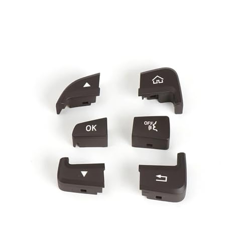 Multifunktions Lenkradschlüs Für BENZ C Für GLC Klasse C180 C200 C300 W205 W253 0999050200 Auto Lenkrad Schalter Control Tasten Multifunktions Schalter(Brown Left) von XEXJHQQ