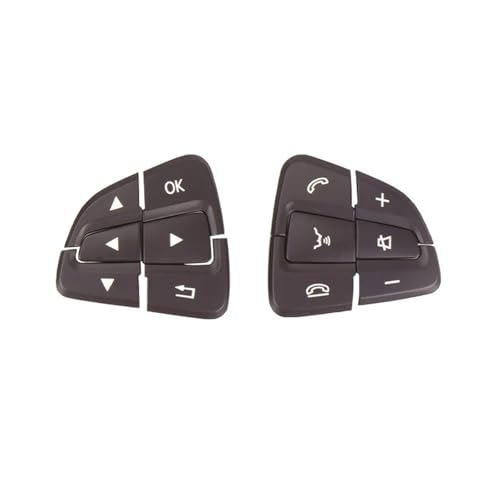 Multifunktions Lenkradschlüs Für Benz AB Für GLA Für GLS Für GLE W176 W246 W156 W166 0999050600 0999050700 Auto Multifunktions Lenkrad Druckschaltertasten(Brown 1 pair) von XEXJHQQ