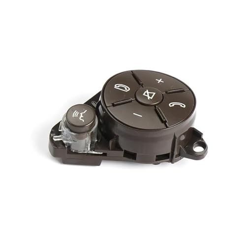 Multifunktions Lenkradschlüs Für Benz EC Für GLK W204 W212 Lenkradknopfschalter Verkleidungsabdeckung Klasse Auto Lenkradschalter Steuerknopf(Brown Right) von XEXJHQQ
