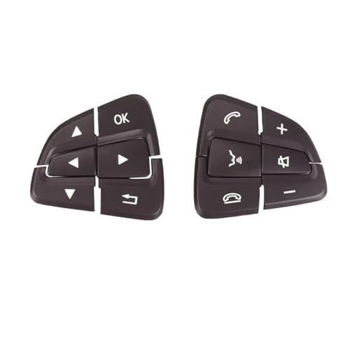 Multifunktions Lenkradschlüs Für Benz Für GLE Für GLS Für CLA Für CLS W166 W176 W246 W292 W256 W447 W117 W218 W231 Multifunktions Lenkrad Bedientasten(Brown Set 12pcs) von XEXJHQQ