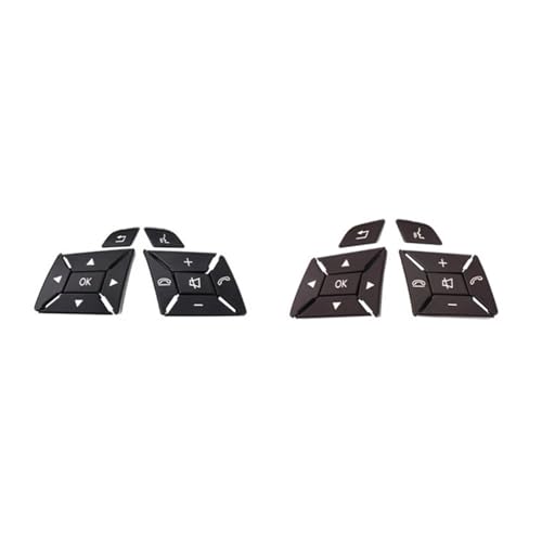 Multifunktions Lenkradschlüs Für Benz GL ML Klasse W166 W292 Braun Auto Lenkrad Multifunktions Schalter Tasten 1669052800 1669052900 von XEXJHQQ