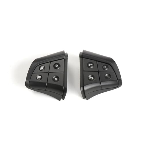 Multifunktions Lenkradschlüs Für Benz GL ML RB Klasse W164 W245 W251 3 Farben Auto Multifunktions Lenkradtasten Steuerschalter Tastensatz(Model A Black) von XEXJHQQ