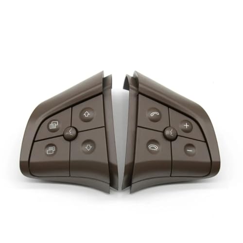 Multifunktions Lenkradschlüs Für Benz GL ML RB Klasse W164 W245 W251 Schwarz Lenkrad Schalter Control Tasten Auto Multifunktions Tasten Montage(B Brown Assembly) von XEXJHQQ