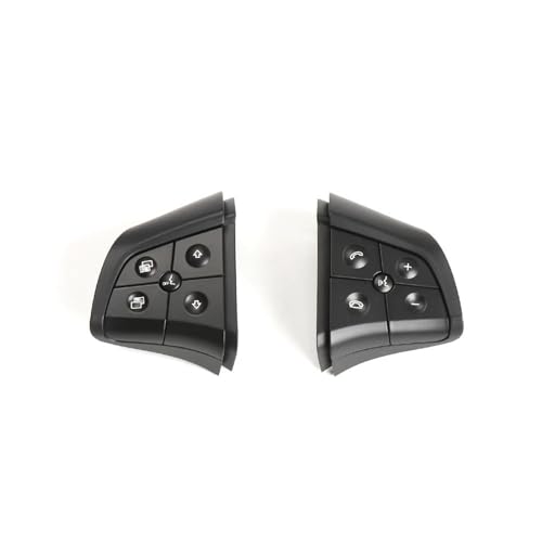 Multifunktions Lenkradschlüs Für Benz GL ML RB Klasse W164 W245 W251 Schwarz Lenkrad Schalter Control Tasten Auto Multifunktions Tasten Montage(Model B Black) von XEXJHQQ