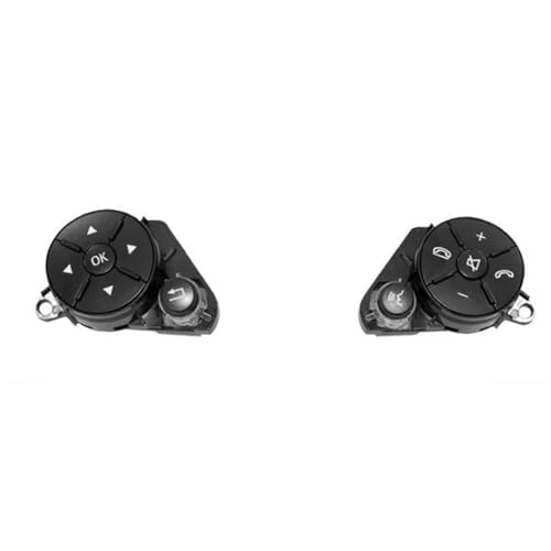 Multifunktions Lenkradschlüs Für Benz W204 W212 W207 X204 2008-2015 Multifunktions Lenkradschaltertasten Audio Steuertaste(Brown left) von XEXJHQQ
