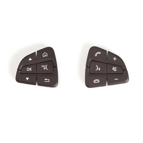 Multifunktions Lenkradschlüs Für Benz W205 W253 C Für GLC Klasse 0999050300 0999050200 Auto Multifunktions Lenkrad Tastensteuerungsschalter(Brown) von XEXJHQQ