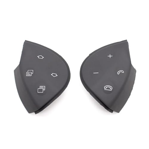 Multifunktions Lenkradschlüs Für Benz W211 E350 E400 E500 E550 2118206110 LHD RHD Multifunktions Lenkradschalter Tastentasten Trim Reparatursatz(Dark Gray) von XEXJHQQ